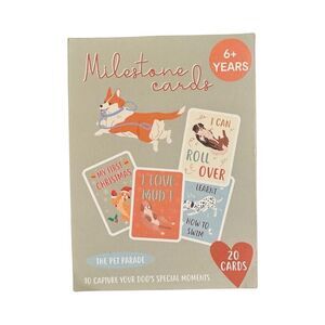 Modern Expressions Pet Milestone Cards The Pet Parade to Celebrate Pet Set of 20